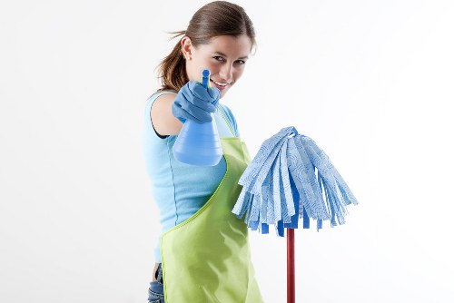 Professional deep cleaning service in a Watford home kitchen