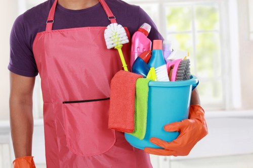 Professional upholstery cleaning for a sofa in a Watford home