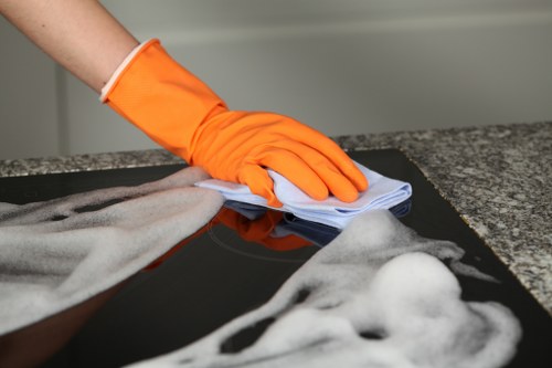 Professional oven cleaning service for a Watford home kitchen