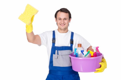 Detailed bathroom cleaning as part of an end of tenancy service