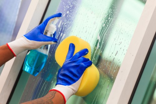 Deep cleaning of a built-in oven and racks in Watford