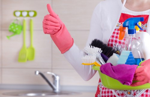 A regular home cleaning service in a Watford property
