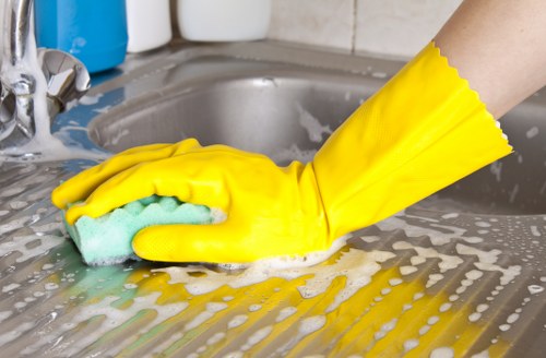 Professional regular cleaning for a Watford office space
