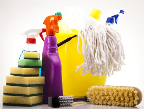 End of tenancy cleaning in a Watford home with move-out preparation