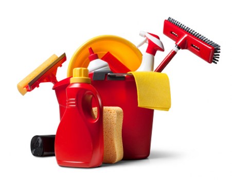 Local cleaning team preparing a Watford home for handover